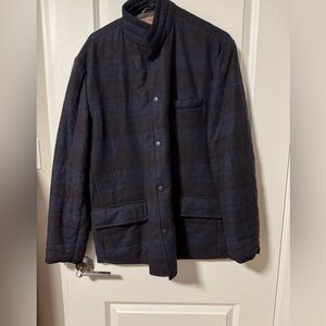 Luciano Barbera wool blend jacket EU 54 US 44 from Italian luxury designer